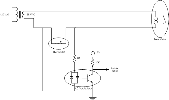 Single Zone Circuit Diagram
